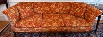 Fabulous Detailed Wood Frame Sofa Needs Reupholstering - FR9