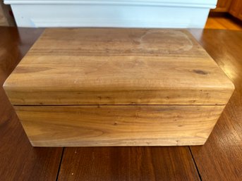 Wooden Jewelry Box With Velvet - J11