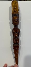 Kongo Carved Ivory Sceptre With Proof Of Purchase  - LR12