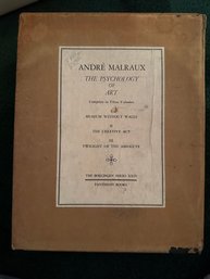 Andre Malarux The Psychology Of Art Complete In Three Volumes -B2