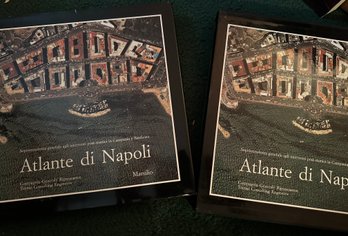 Atlante Di Napoli Hardcover Book In Case By Marsilio -b8