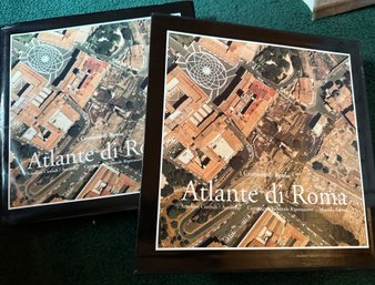 Atlante Di Roma Hardcover Book In Case By Marsilio -b9