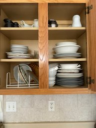 #506 Cabinet Lot - Dishes, Bowls