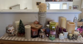 #510 Lot Of Misc Candles