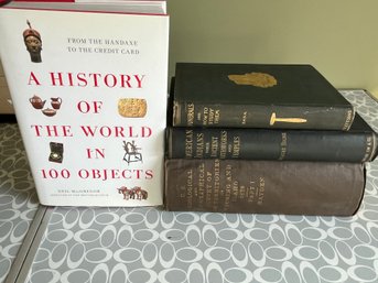 Four Book Lot - Includes History Of The World In 100 Objects - A18
