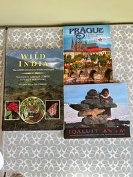 Three Coffee Table Books - Includes Wild India - A19