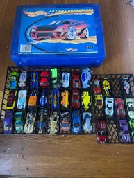 Hot Wheels And Matchbox Cars With Case