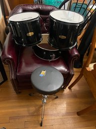 Percussion Drums And Stool