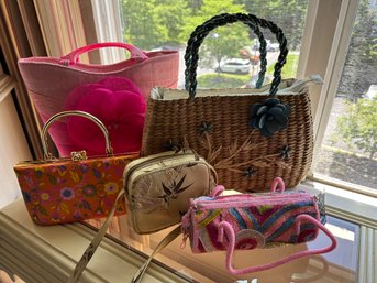 Summer Hand Bag Lot Of 5 - Some New With Tags - B14