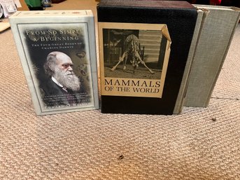 Two Boxed Books - Mammals Of The World And So Simple A Beginning - A63