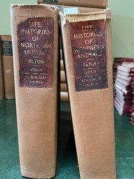 Two Life Histories Of Northern Animals Reference Books Vol, 1 And 2 - A66