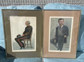 Pair Of Vanity Fair Prints