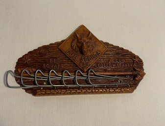 Vintage Cub Scouts Tie Holder