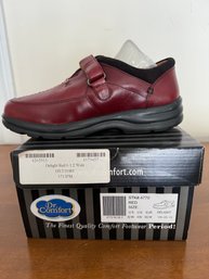 #661  Dr Comfort Delight Red  Dettor Women's  Shoes 6 1/2 W NIB