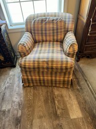 Overstuffed Boudoir Chair 36'T X 30'W X 33'D