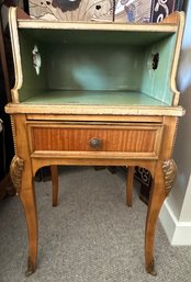 Two Berkeley & Gay Nightstands With Brass Details - MB