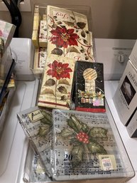 Lots Of New Christmas Paper Napkins - BBB3