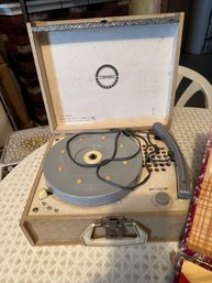 #703 Symphonic Record Player & Japanese Records