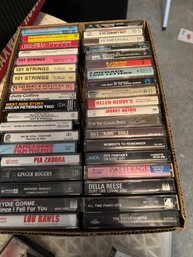 #706 Large Lot Of Cassettes & Some CD's