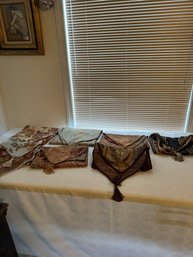#731 Lot Of 7 Table Runners Assorted Sizes