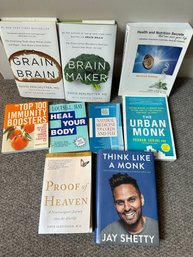 Healthy Mind & Body Book Lot - 1B10