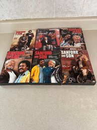 #754 Lot Of 6 Sanford & Sons DVD TV Series All Seasons
