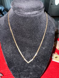 #7 14kt Gold& Diamond Necklace