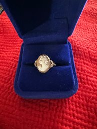 #15 Cameo 10kt Ring Size 5