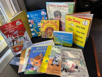 Childrens Book Lot Includes Dr Seuss And Rudyard Kipling - Of10