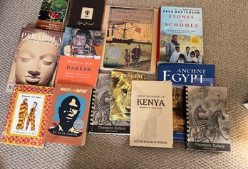 Safari And Travel Book Collection Lot Includes Tribal Traditions Of Kenya  - Of14