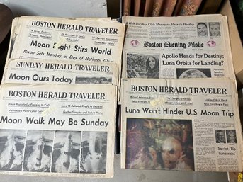 Boston Historic Periodicals Documenting Apollo Moon Landing 1969 - B15