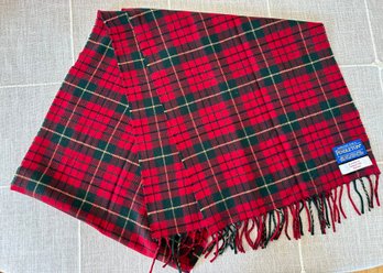 Authentic PENDLETON Tartan 100 Percent Virgin Wool Scarf - G3