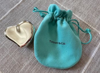 Elsa Peretti For Tiffany & Co Sterling Silver Open Heart Box - G5
