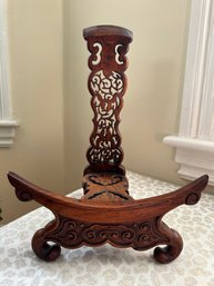 Antique Carved Wooden Easel - G1