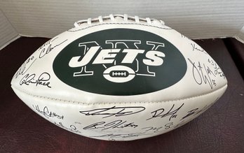 New York Jets Signed Football -F4