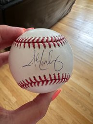 John Lackey Autographed Ball In Case-F15