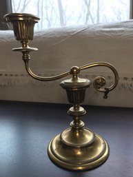 Italian Candle Holder- Solid Brass-