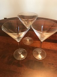 Crystal Martini Glasses- 3