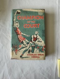 #68 Champion Of The Court 2nd Printing 1954 By Charles Spain Verral - Ex-library