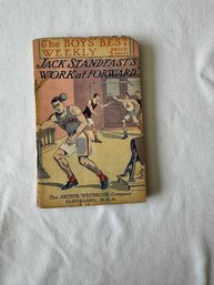 #85 The Boys' Best Weekly Jack Standfast's Work At Forward 1908