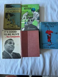 #91 Lot Of 5 Baseball Books