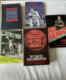 #95 Lot Of 5 Basketball Books