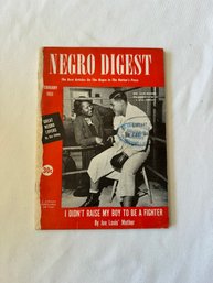 #103 Negro Digest February 1951 Joe Lewis On Cover