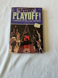 #109 24 Seconds To Glory, Playoff A Chronicle Of NBA & ABA Title Series Jan 1973 Dave Klein