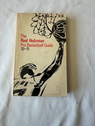 #110 The Red Holzman Pro-basketball Guide 70-71