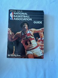 #111 Official 1978-79 National Basketball Association Guide Wes Unseld On Cover