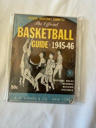#116 The Official Basketball Guide 1945-1946