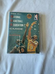 #123 Official National Basketball Association Guide 1970-71