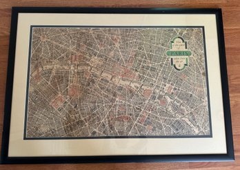 1950 View Of The Center Of Paris Taken From The Air By Editions Blondel La Rougery - Up1