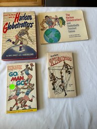 #126 Lot Of 4 Harlem Globetrotters Books